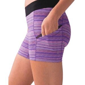 LULULEMON ATHLETICA What The Sport Short Size 4